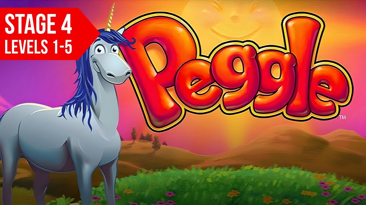 Peggle Deluxe | Stage 4 | Levels 1-5 | Splork Sporkan - Retro Series