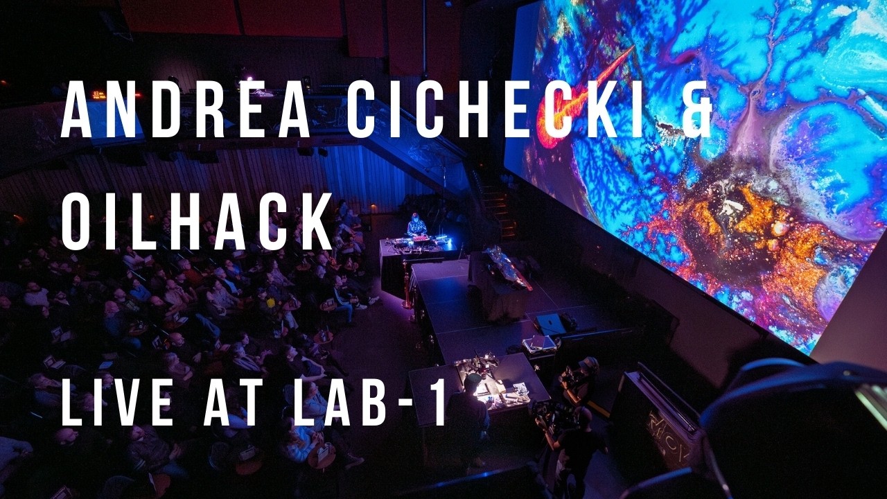 Andrea Cichecki & Oilhack LIVE - LAB-1 - Modular Synth, Ambient, Eurorack modular, Iridium Core