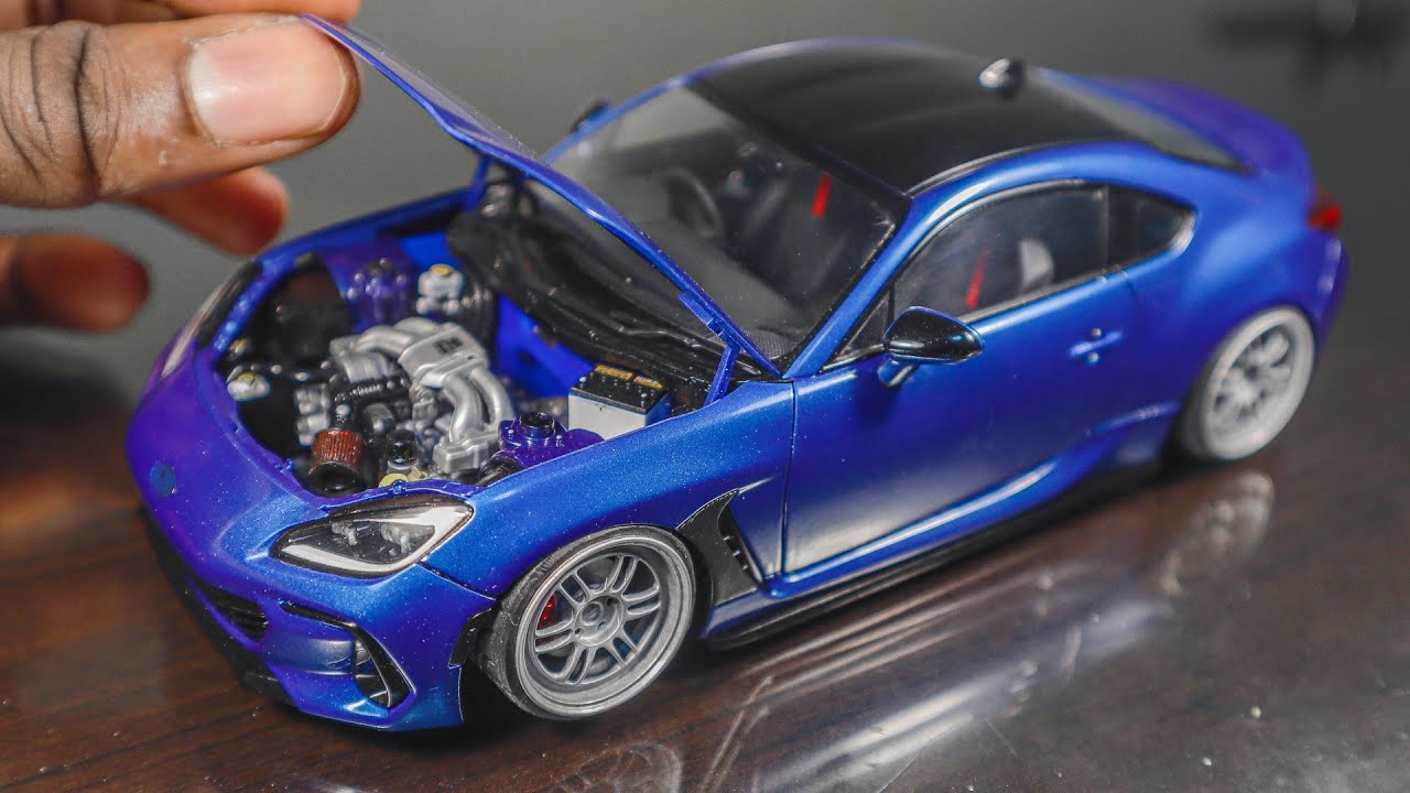 How to build Subaru BRZ Model Car Episode 3 (Tamiya 1/24 Subaru BRZ)