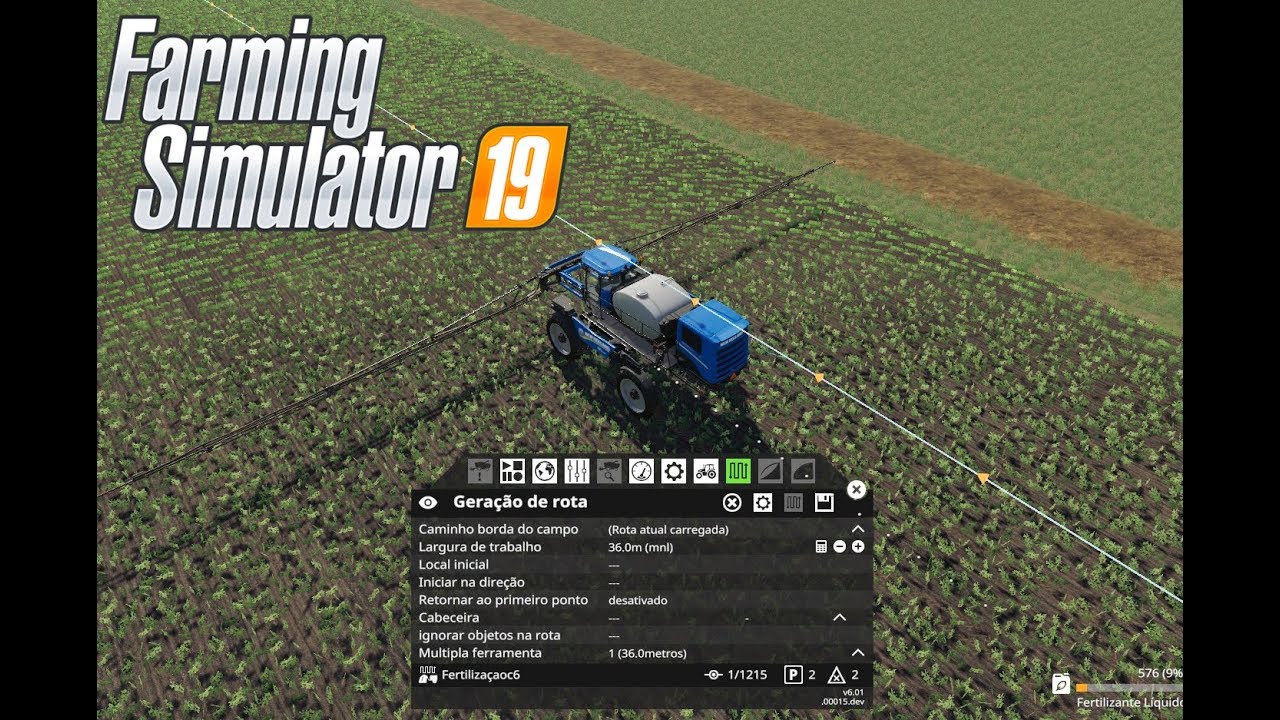 COURSEPLAY FERTILIZAÇÃO | APRESENTANDO MODs | FS19