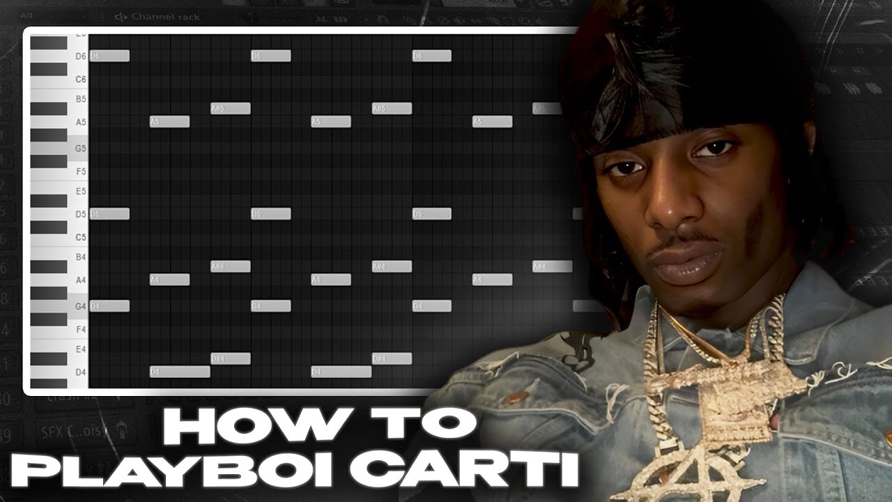 HOW TO MAKE MOSHPIT GUITAR BEATS FOR PLAYBOI CARTI (fl studio tutorial)