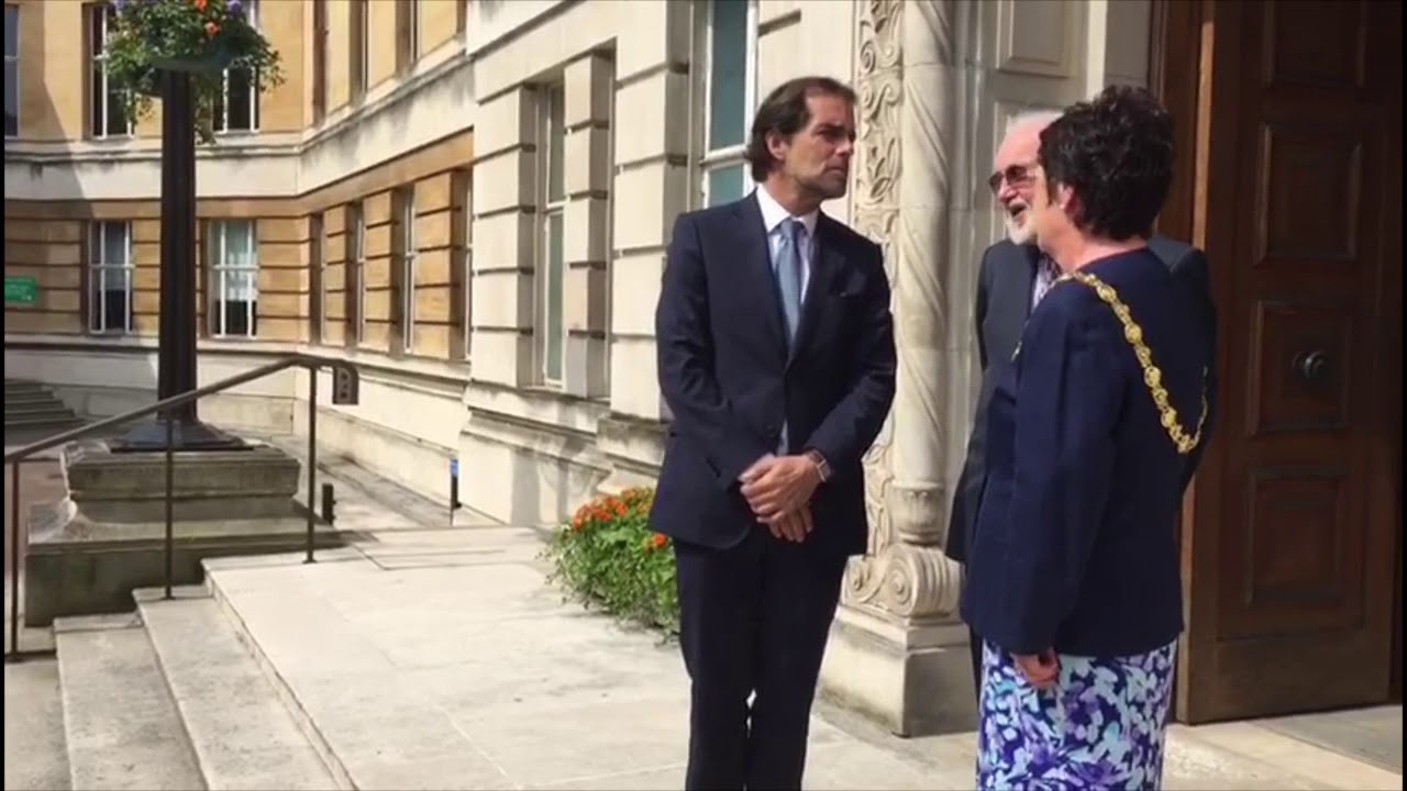 Visita de Miguel Albuquerque &agrave; C&acirc;mara de Wandsworth Council