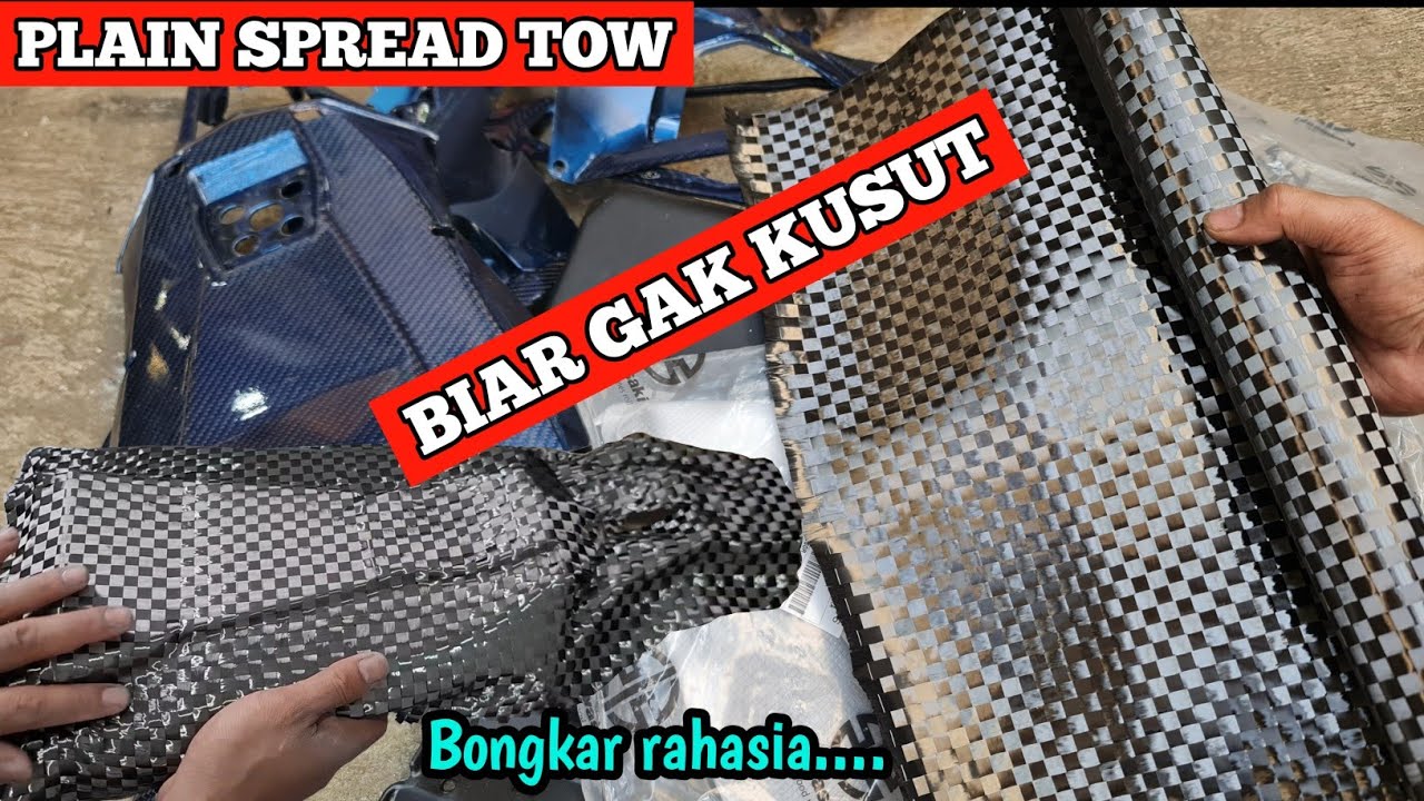 ANTI KYUSUT !!! PERLAKUAN KHUSUS MOTIF KARBON INI ! Biar gak gampang rusak motif, begini cara nya