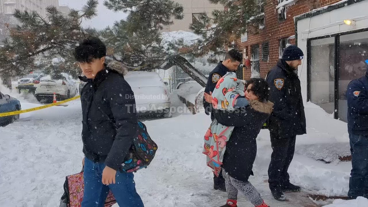 Brooklyn families forced into the storm as firefighters respond to carbon monoxide