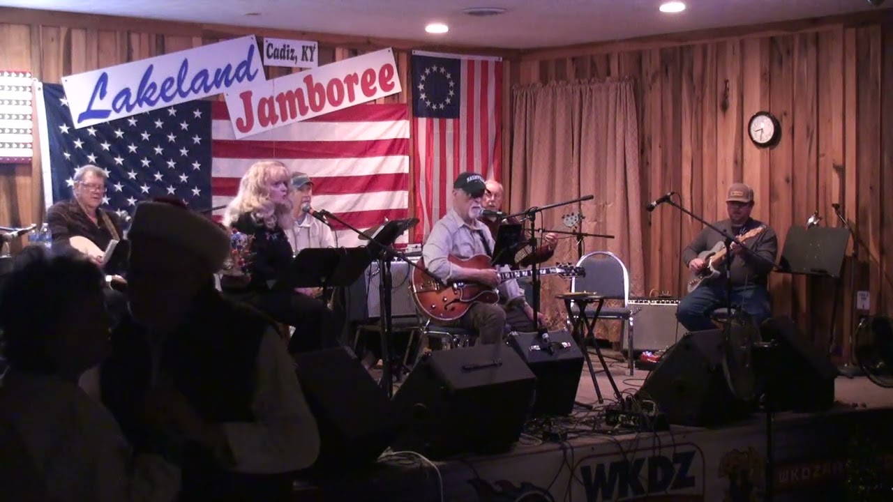 Jim Beeny and the band with a cover of 