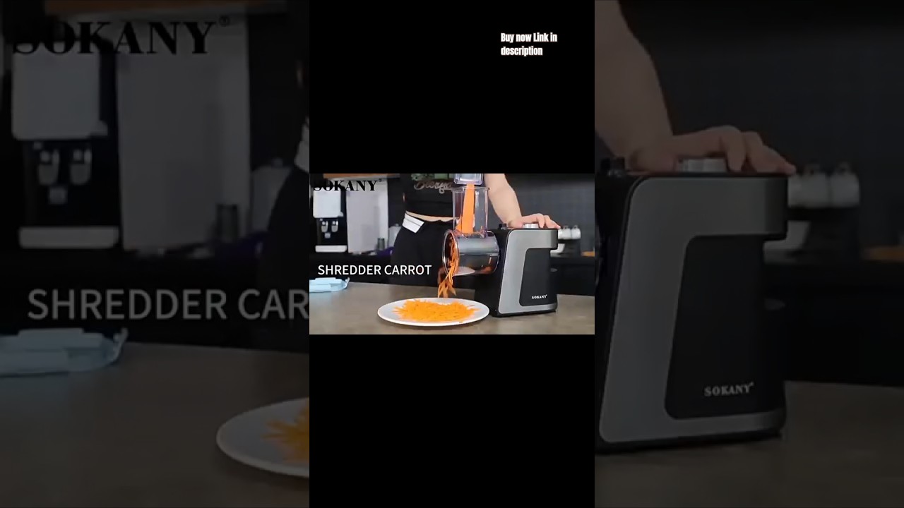 Kitchen Cheese Grater, Electric Slicer Shredder, 1000W High Power Home Vegetable Cutter Salad Maker