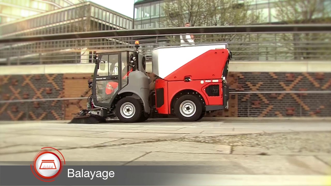 Balayeuses de voirie Citymaster Hako