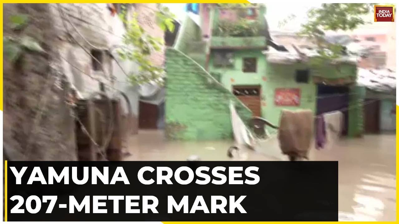 Monsoon Mayhem: Delhi On High Alert As Yamuna Crosses Danger Mark; Yamuna Crosses 207 Meter Mark