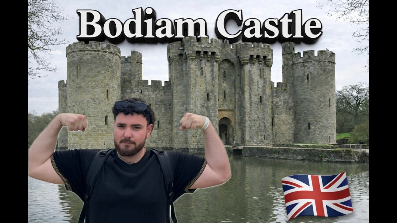 American Explores Bodiam Castle & Hastings 🇬🇧 | England day Trip