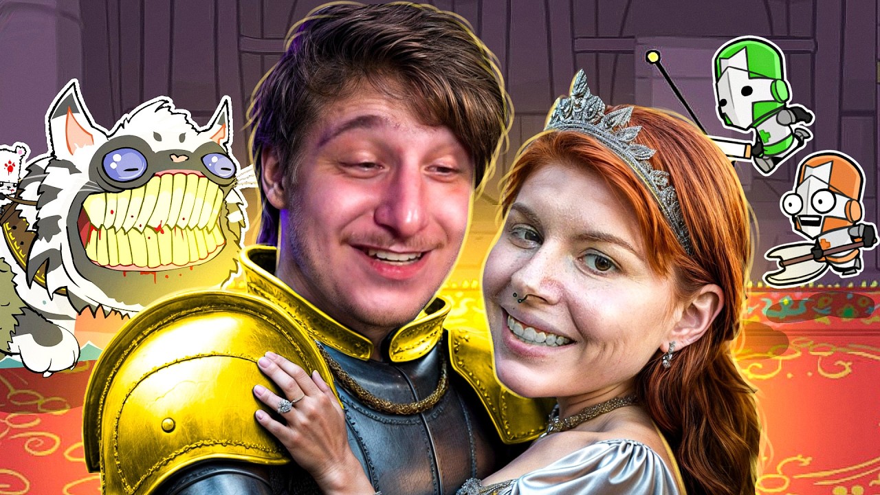 3 Princesas para 4 Guerreiros… deu MUITA TRETA Castle Crashers, Bit, Capjoga, Mount e Mrfall