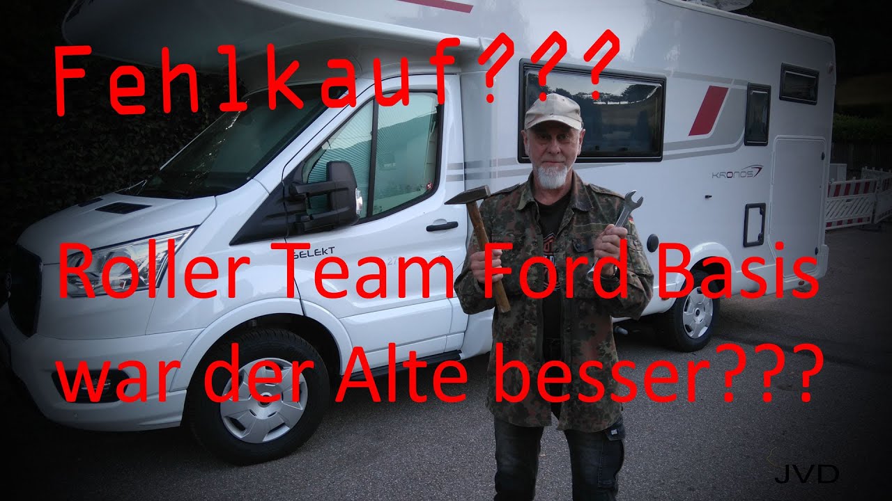 Fehlkauf?? War der Alte besser??? Roller Team Kronos auf Ford Transit Basis