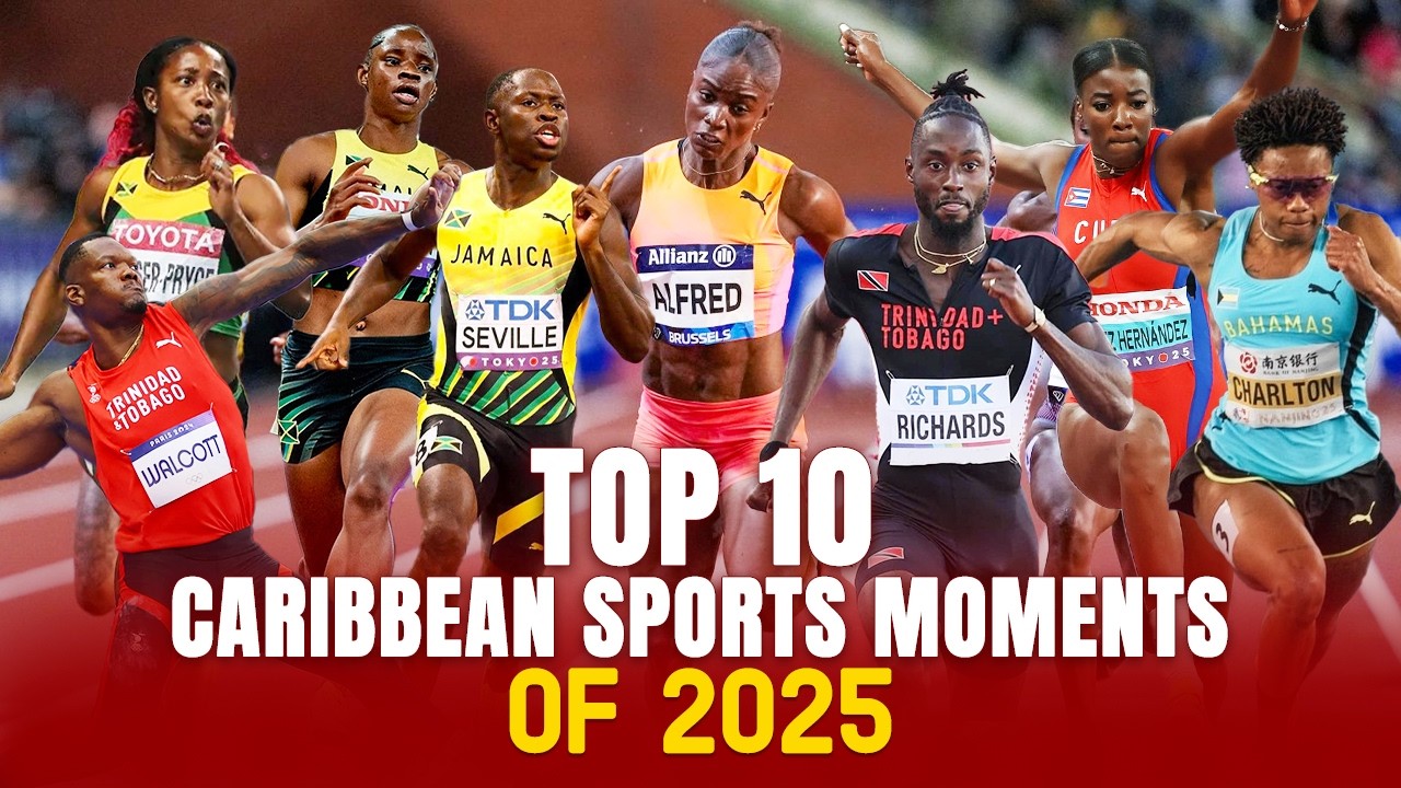Top 10 Caribbean Track & Field Moments 2025 | Oblique Seville & Shelly-Ann’s Final Race