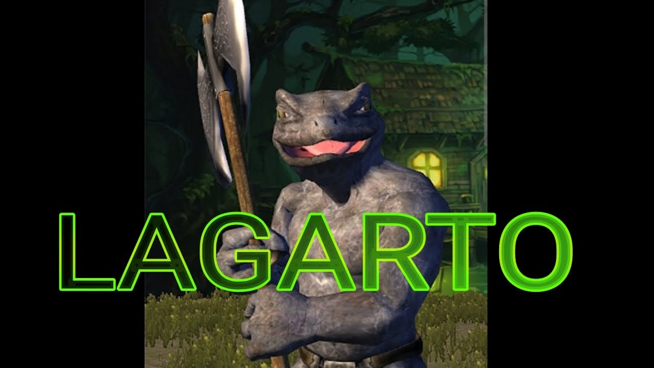 jugando con el LAGARTO en Monster Simulator Trigg City 