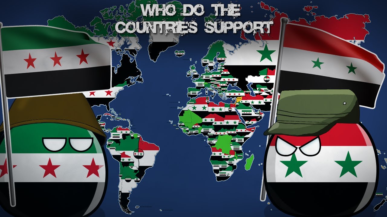 WHO DO THE COUNTRIES SUPPORT? Syria or Free Syria?  Alternative Mapping P49