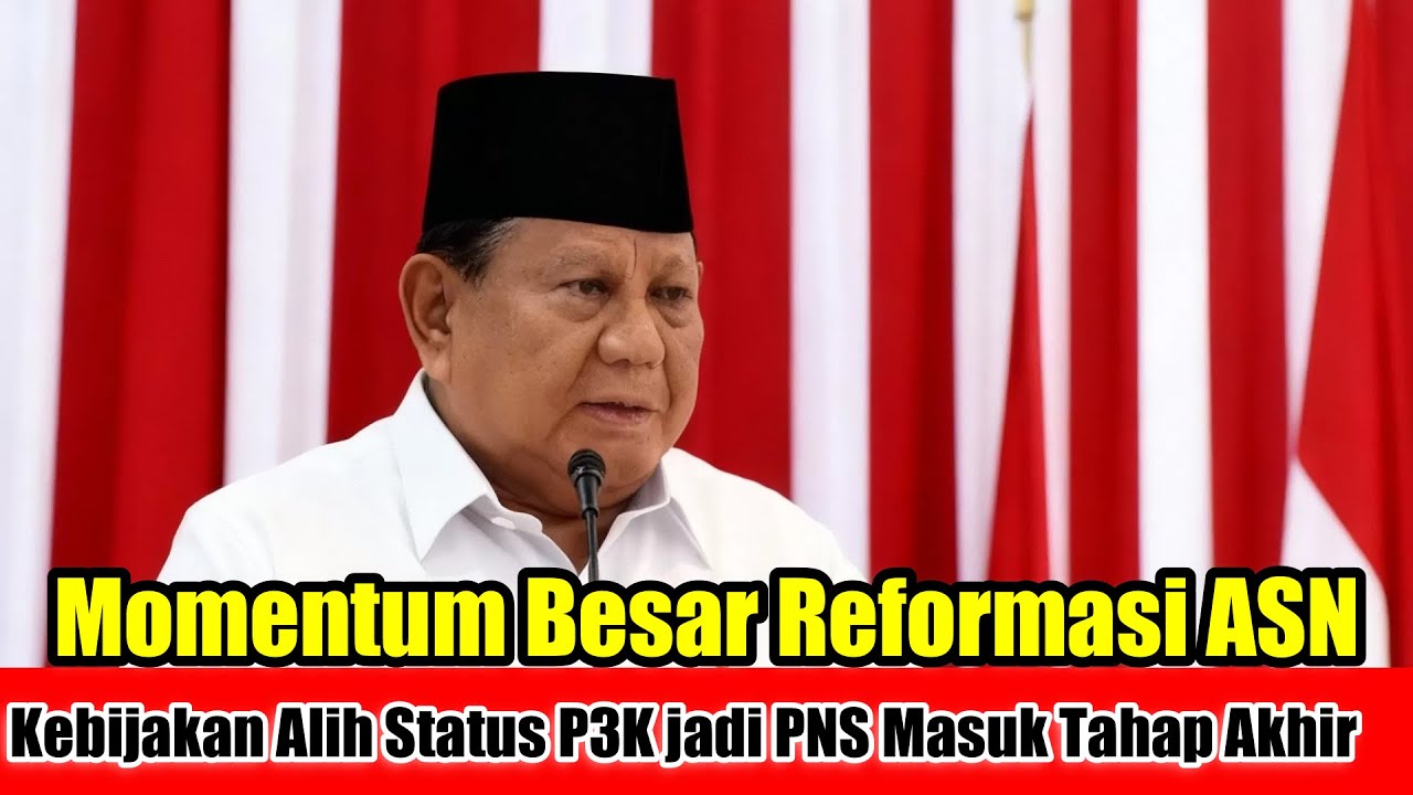 Tahap Akhir Peralihan PPPK jadi PNS!!! Bukan Mimpi Lagi jadi PNS