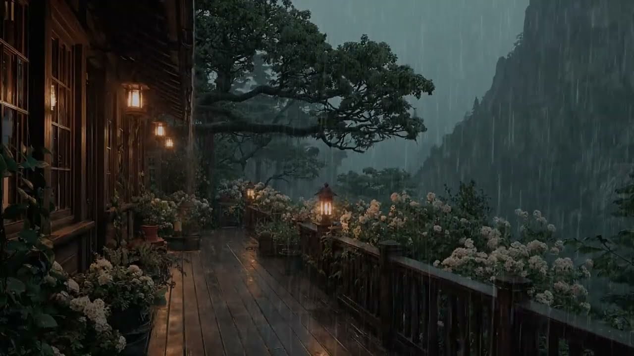 Rain Sounds for Sleeping 🌧 Forest Night Ambience for Deep Rest
