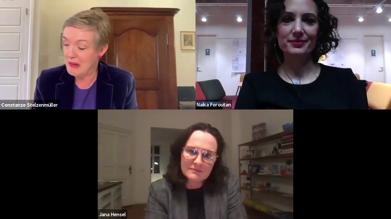 Die Gesellschaft der Anderen: Ein Gespräch mit Naika Foroutan, Jana Hensel & Constanze Stelzenmüller