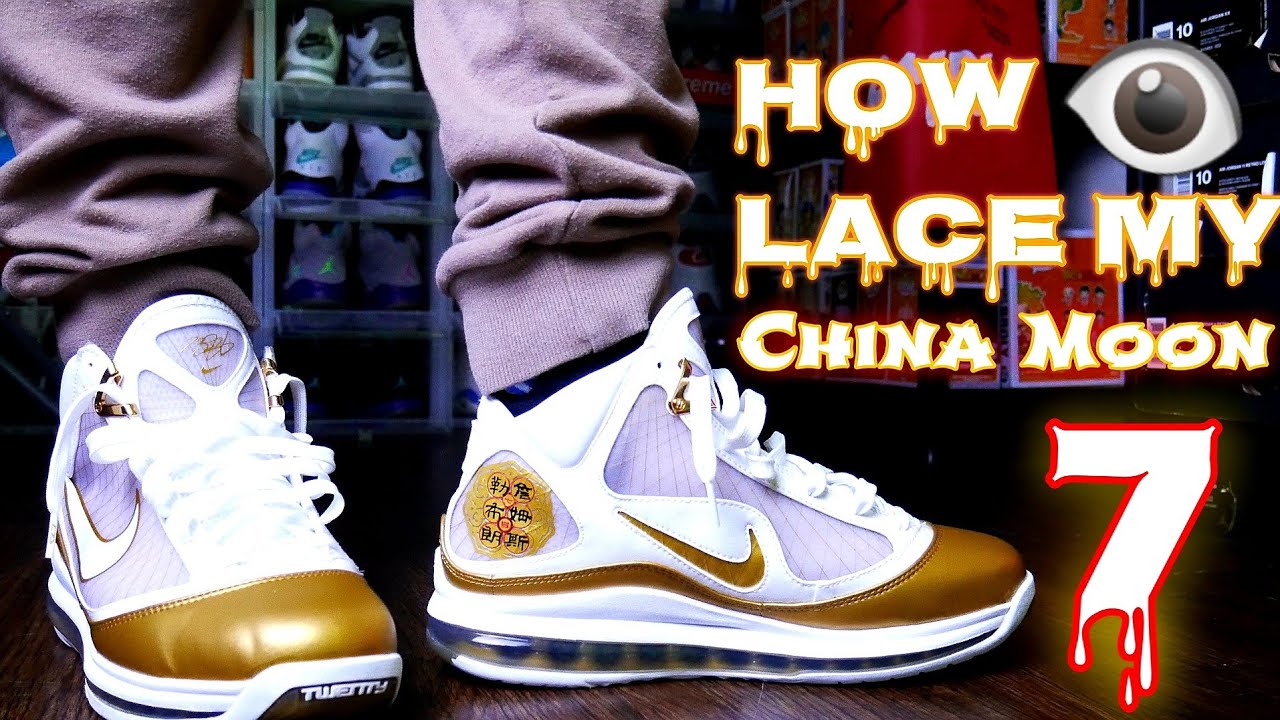 КАК Я ЗАШНУЛА СВОИ КРОССОВКИ CHINA MOON LEBRON 7 С ИНФОРМАЦИЕЙ О РАЗМЕРАХ И ПОДГОНКЕ