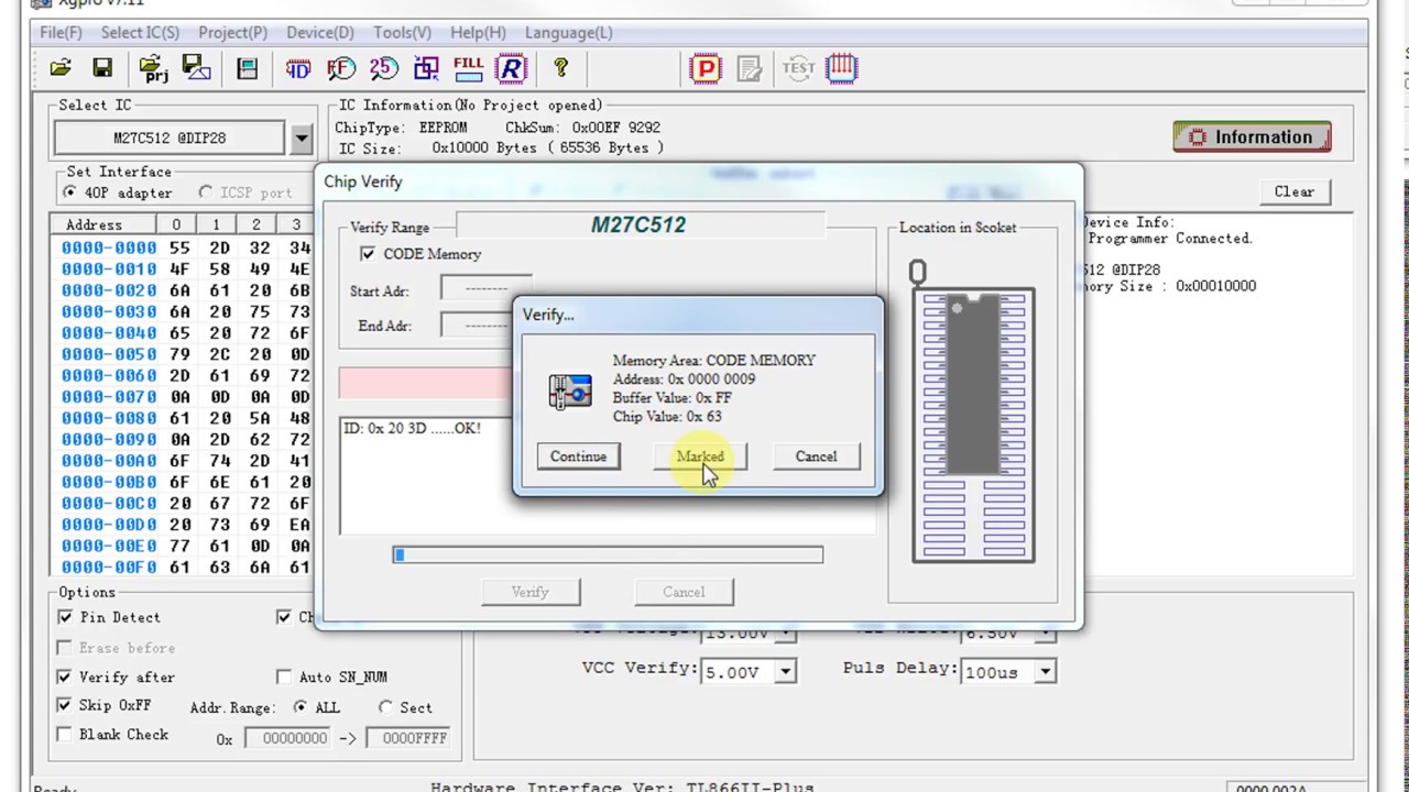 TL866II Plus programator - szybka instrukcja