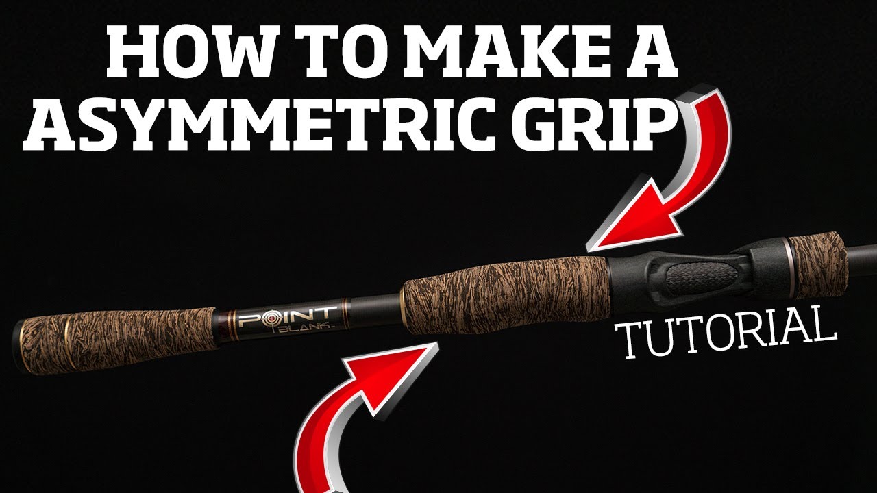 Cum sa realizezi un grip asimetric pentru lanseta custom - tutorial rodbuilding.
