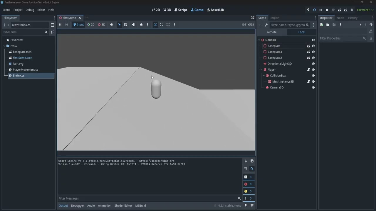Learning Godot Because Roblox Sucks