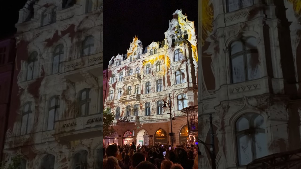 Festiwal Światła w Łodzi! #shorts #lmf #ł&oacute;dź