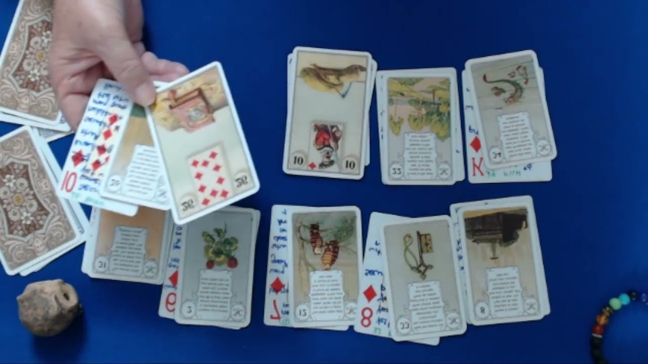 🔮🔮✨♦️ Lenormand Card Reading🌟 For Beginners using the secrets with Diamond Inserts! 🔮✨♦️