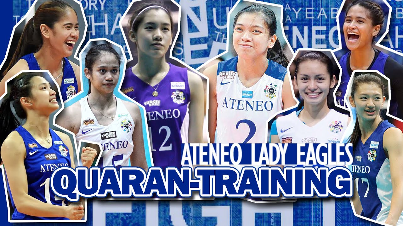 ATENEO LADY EAGLES: Quaran-TRAINING