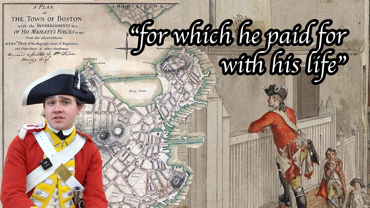 The Service and Sacrifice of the British Soldier in Boston