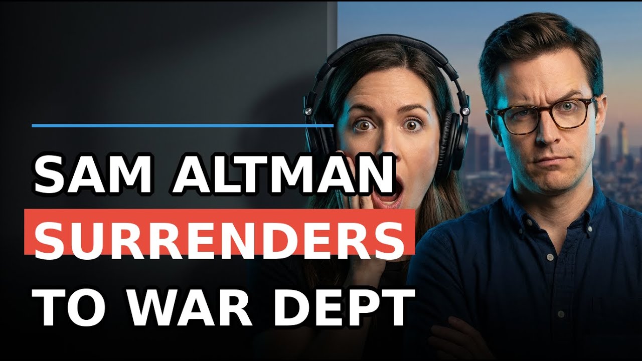 OpenAI JUST Surrendered... To The 'War Dept'? (We Explain)