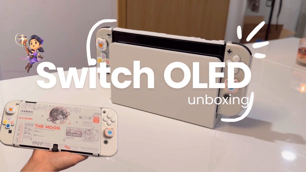 Nintendo Switch OLED Unboxing 🧚🏻🏝️