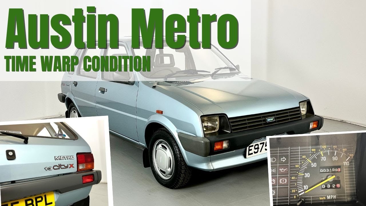 Austin Metro - Amazing time warp condition - 3,000 miles from new!