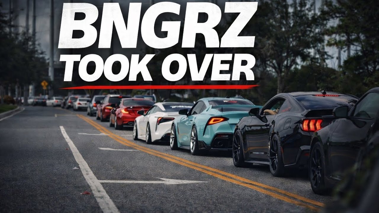 BNGRZ Florida Cars & Coffee | Low Cars, Loud 2Step & Rain