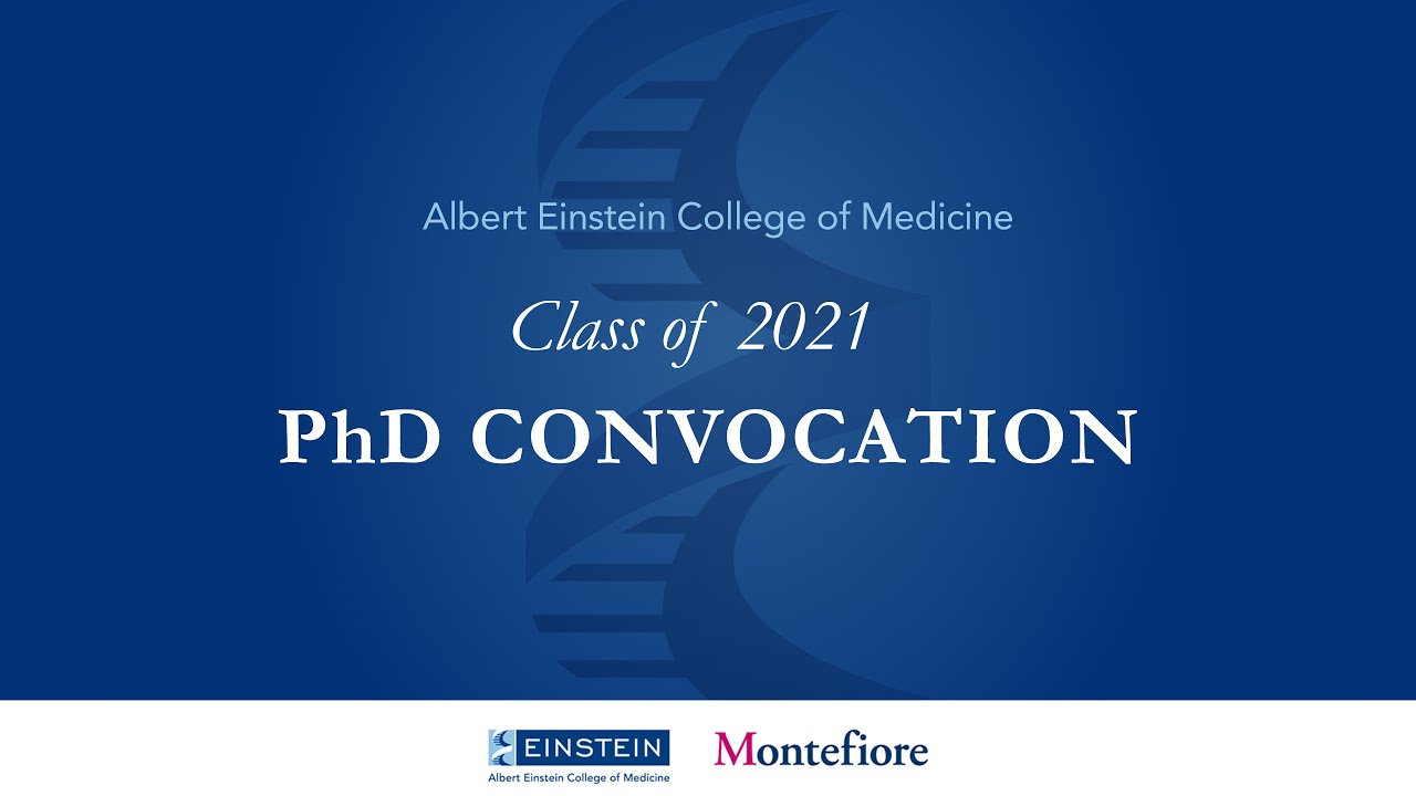 Einstein Virtual PHD Convocation Ceremony 2021