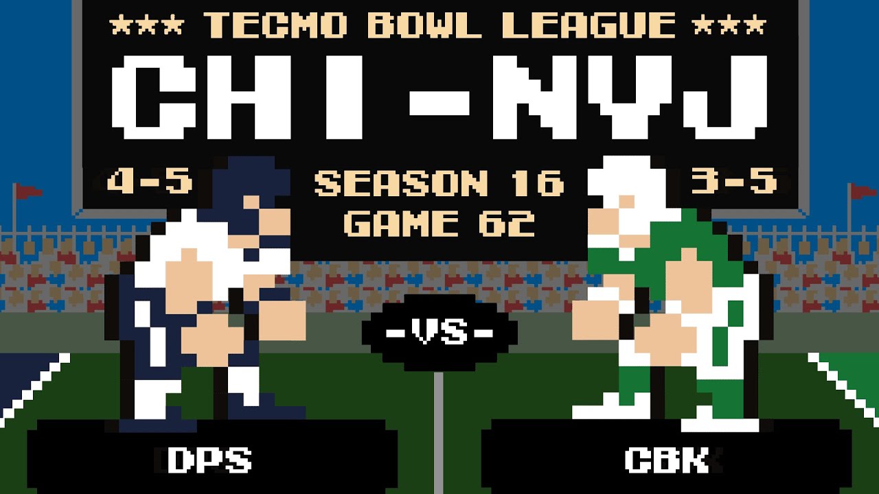 DPS (4-5) vs CBK (3-5) | Tecmo Bowl XVI - Game 62