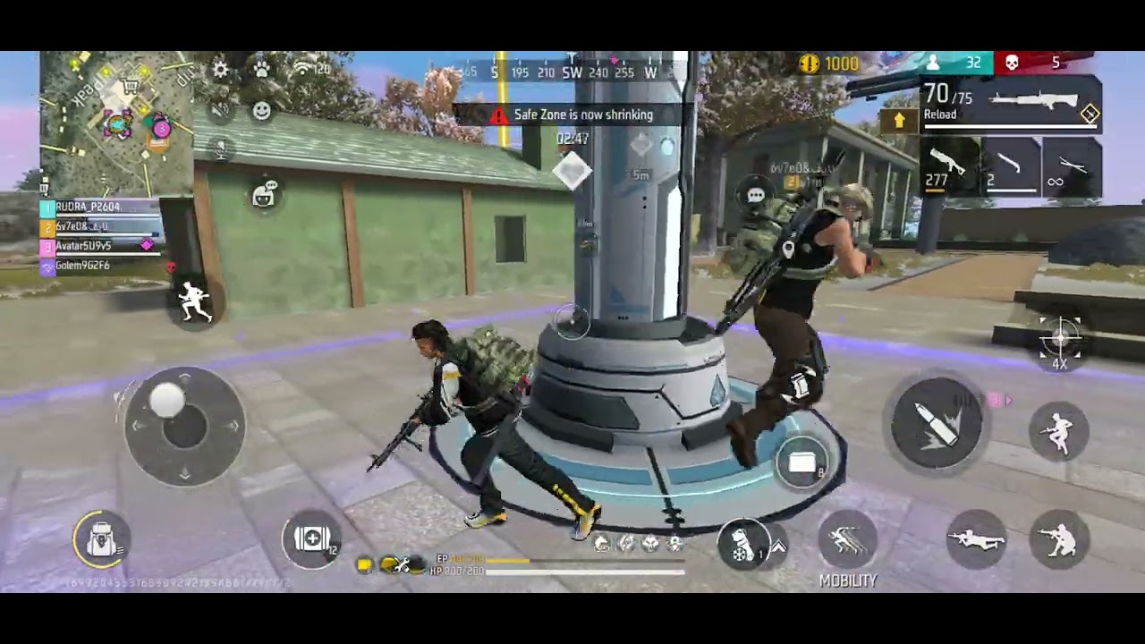 Free fire game play