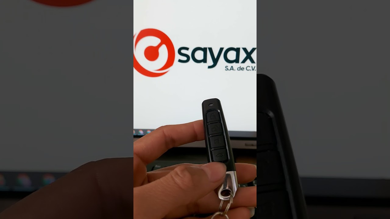 ¿Cómo clonar una frecuencia 433mhz con el control CRCS SAYAX?