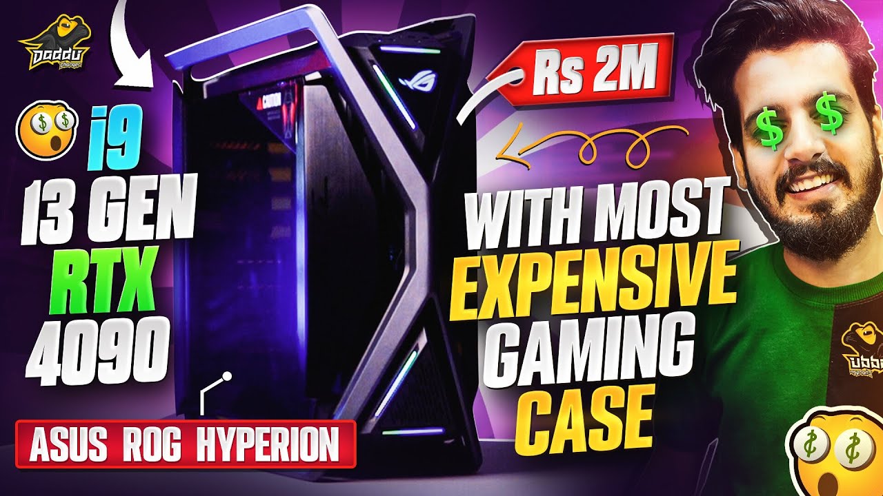 2M Worth PC Build With The World's Most Expensive Gaming Case