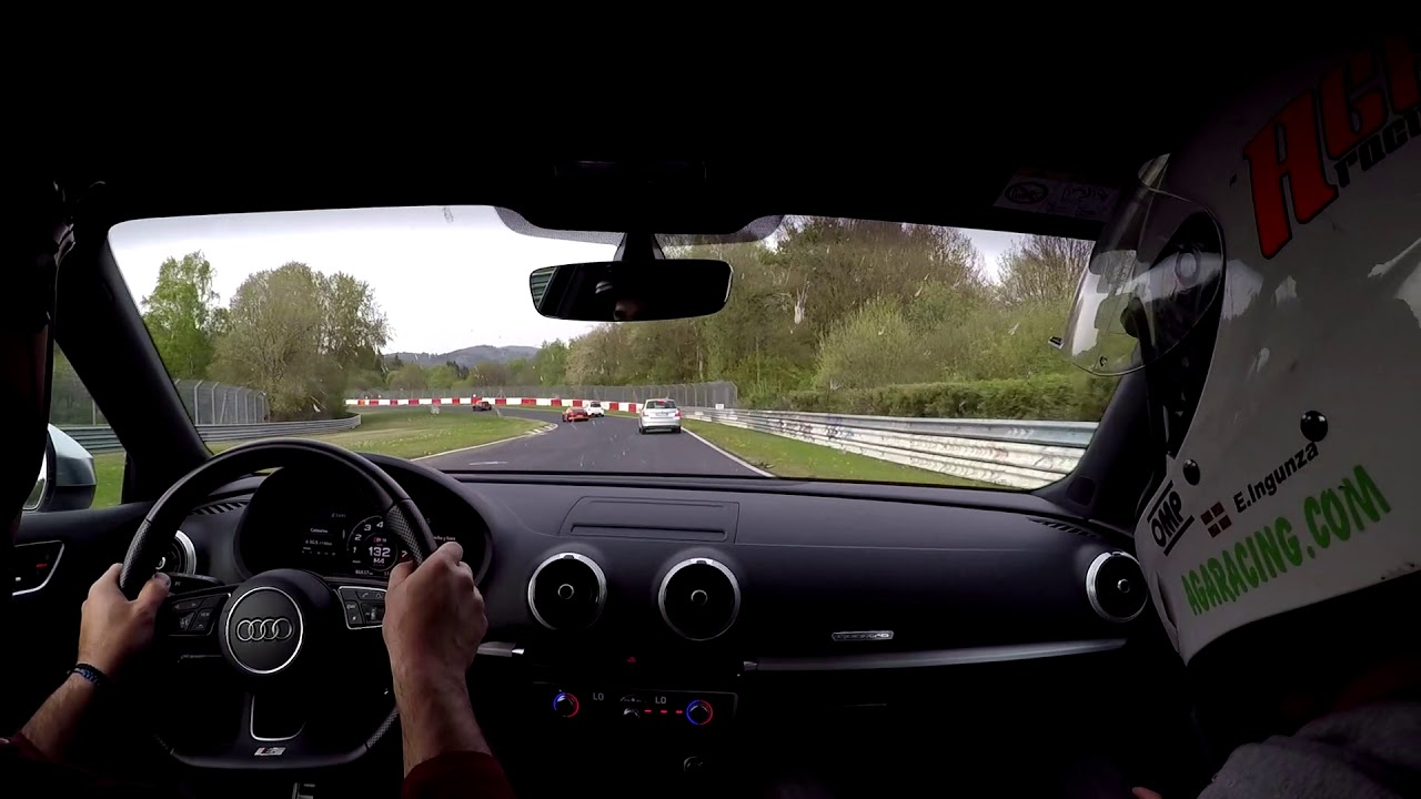 Nurburgring 2019 audi s3 sportback vs porsche gt4 23/04/2019