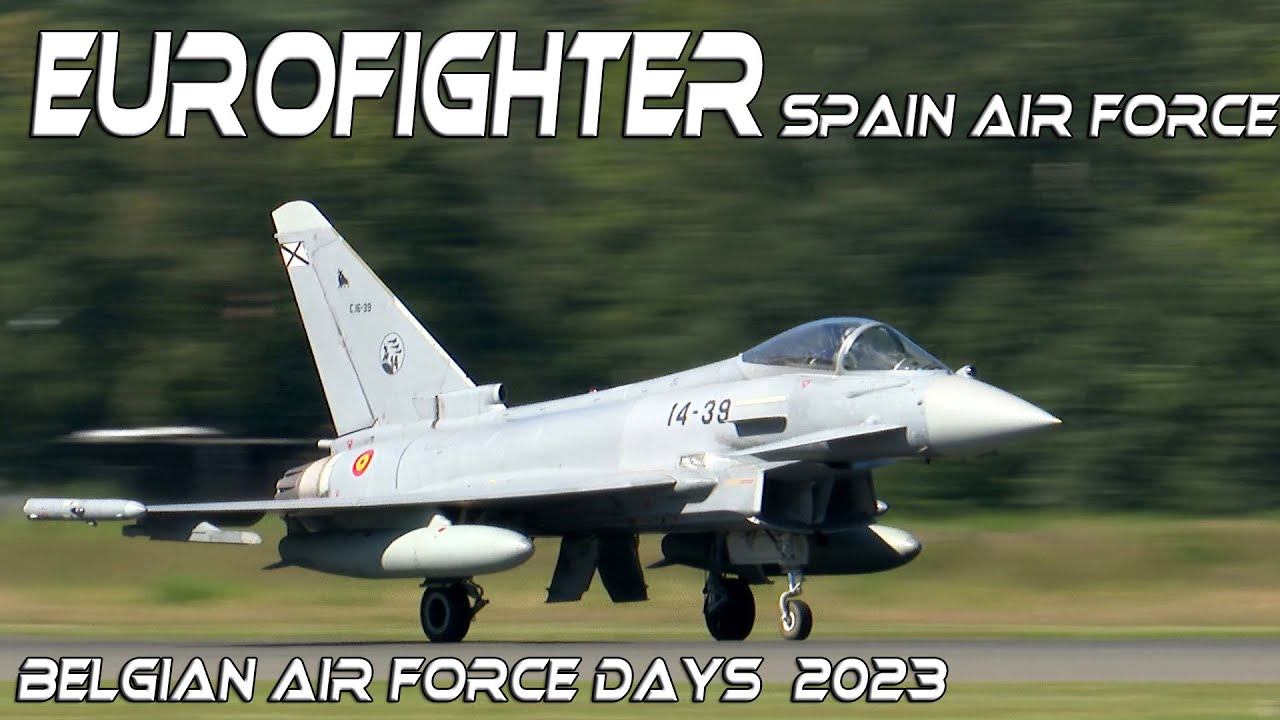 4Kᵁᴴᴰ  Eurofighter Typhoon  Juan Bengoechea Vara de Rey 