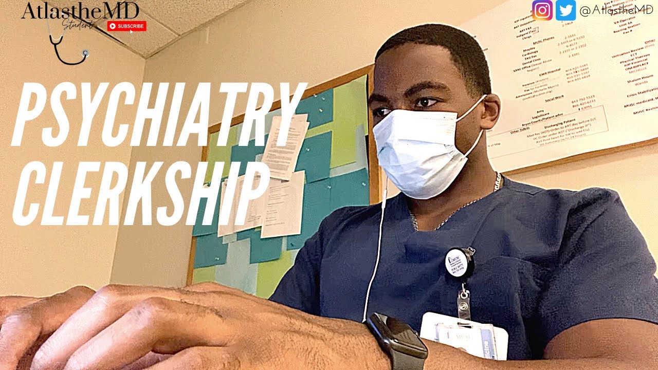 A Typical Day in the Life of a 3rd Year Medical Student | Psychiatry Rotation | AtlastheMD