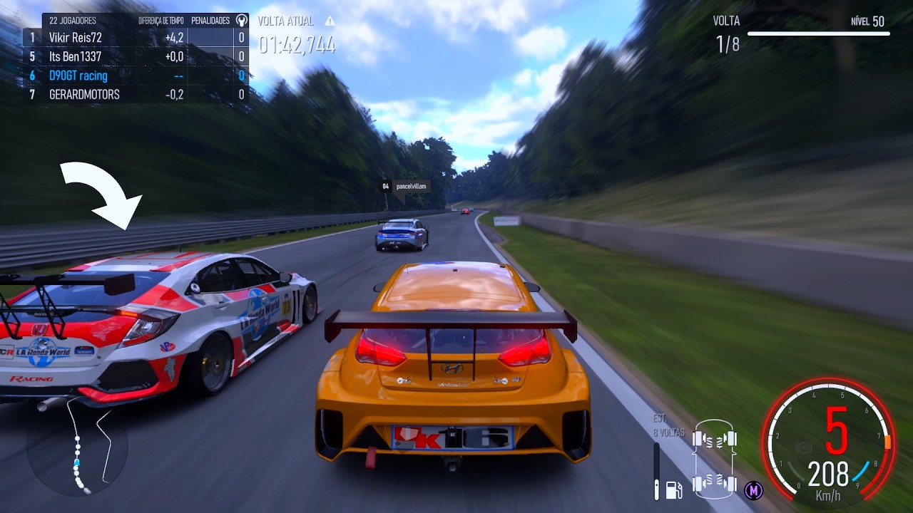 ATAQUE TOTAL!!! 15 CARROS DEIXADOS PRA TRÁS [Forza Motorsport]