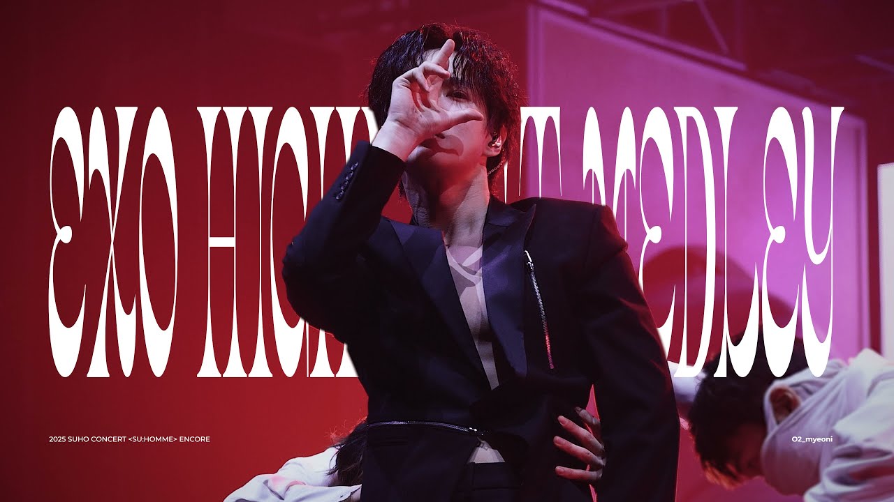 [4K] 250125-26 SUHO CONCERT [SU:HOMME] ENCORE - EXO Highlight medley 수호 직캠 SUHO FOCUS