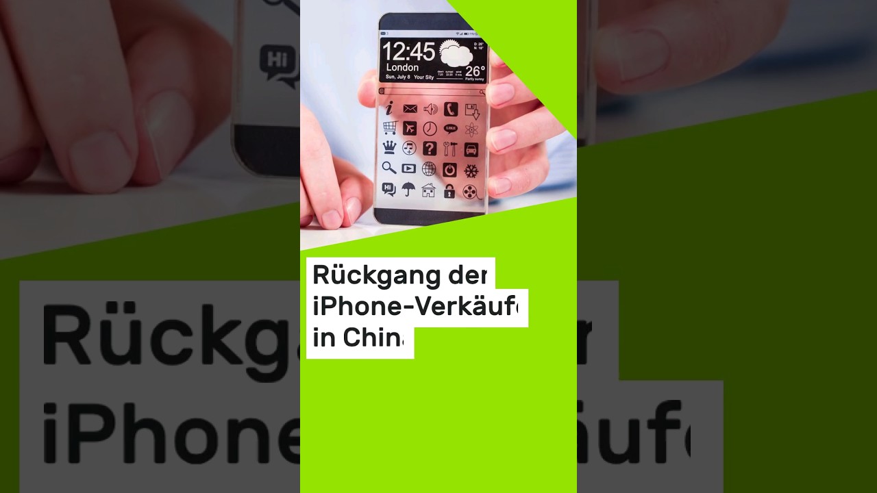 Die iPhone-Verk&auml;ufe in China sind dramatisch gesunken! - #news