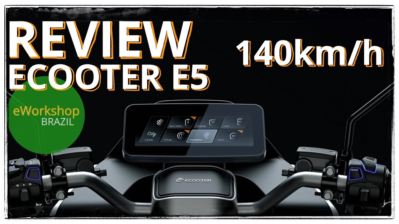 Review Ecooter E5 8000w Scooter Elétrica BeeGreen 140km/h