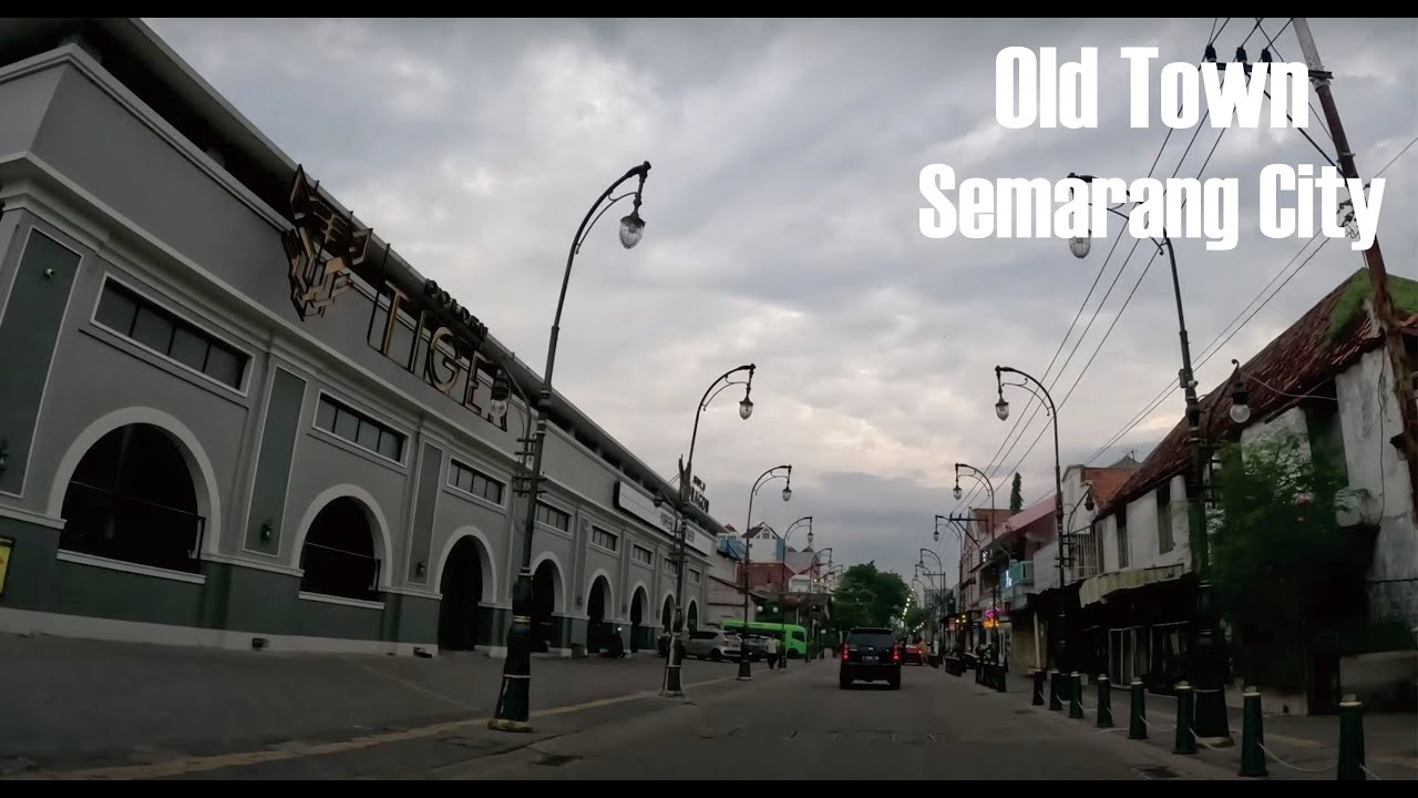 Old Town Semarang City 4K Virtual Ride with GoPro Hero 11
