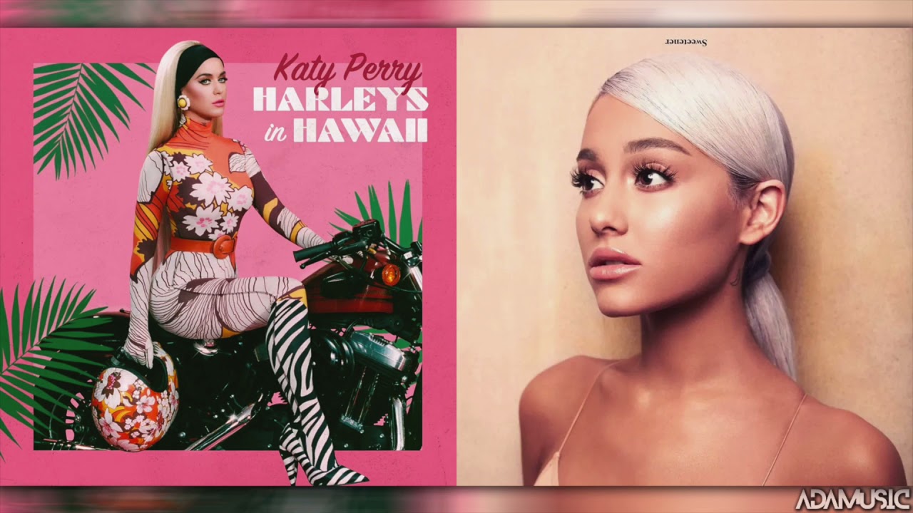 Katy Perry, Ariana Grande - Harleys In Hawaii/everytime (Mashup)