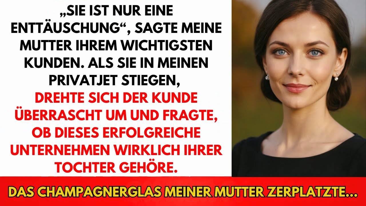 Meine Eltern Nannten Mich Versagerin — Dann Sah Mich Ihr Kunde Am Privatjet-Terminal...