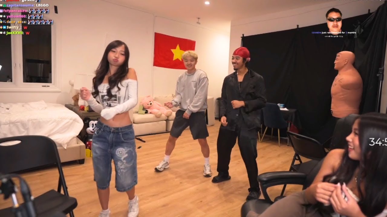 Kelly Hits The Dougie With Jason