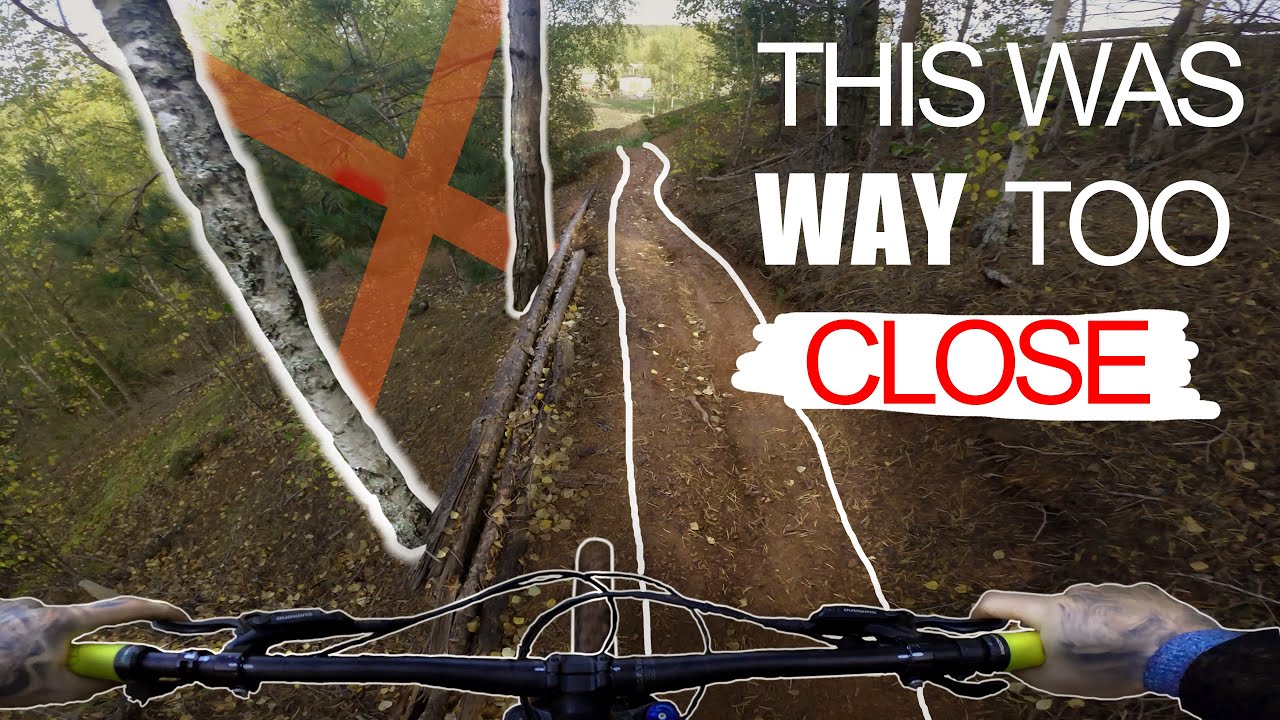 CLOSE CALL On My HARDTAIL - Marin Nail Trail 6